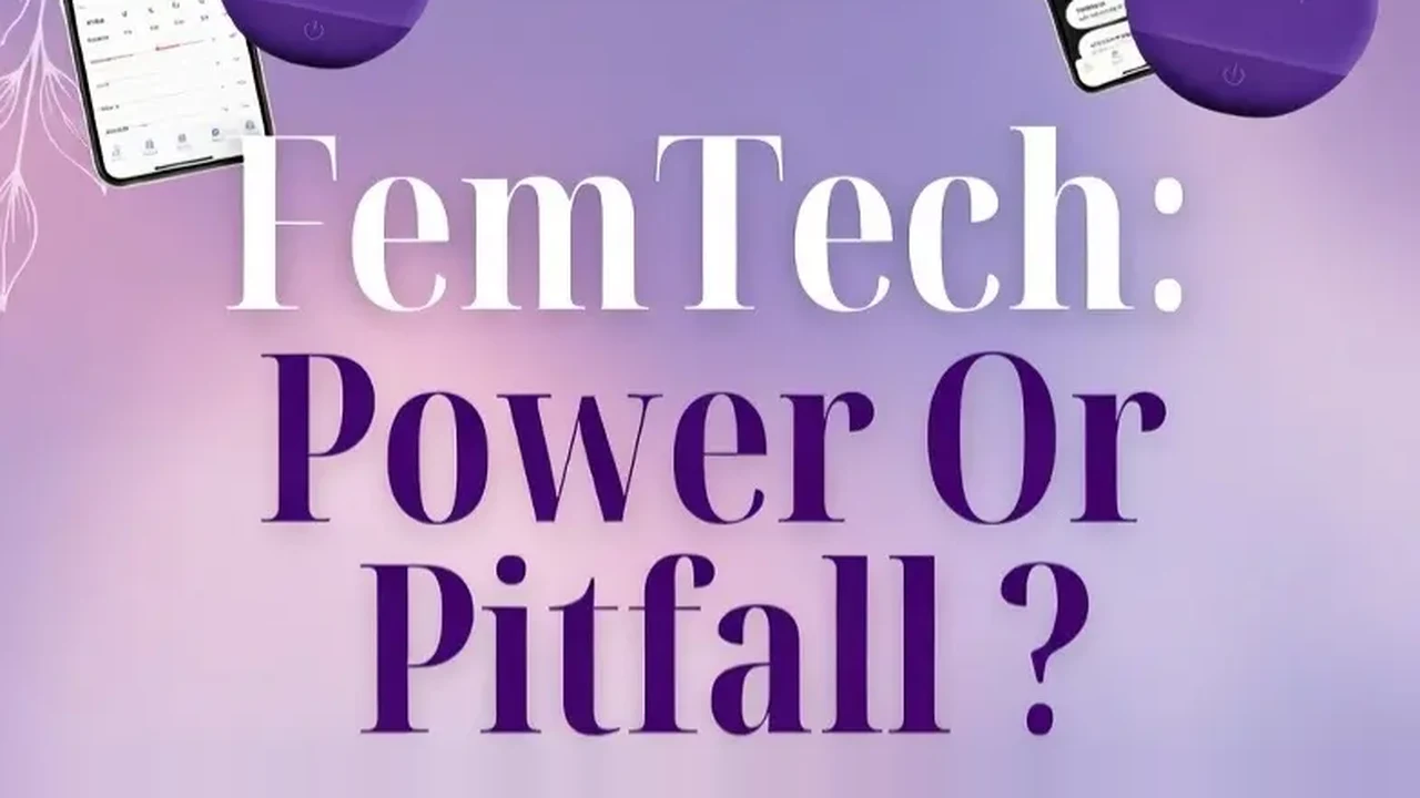 FemTech: Power or Pitfall? Save the Uterus Club event art with fertility monitors and charting apps
