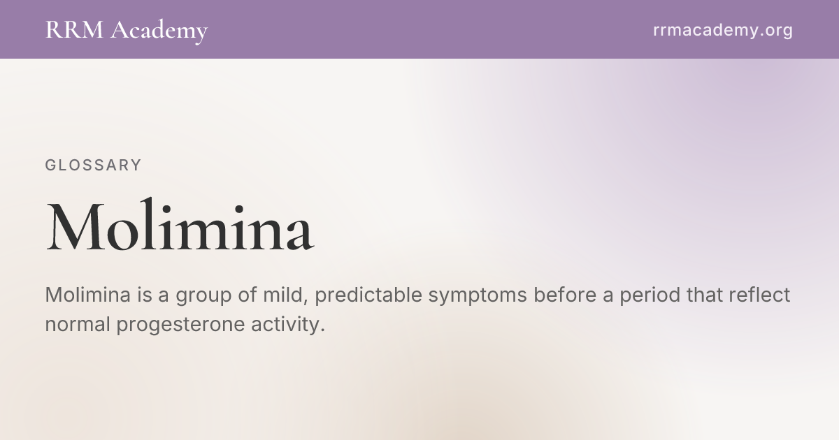 Molimina | RRM Glossary | RRM Academy
